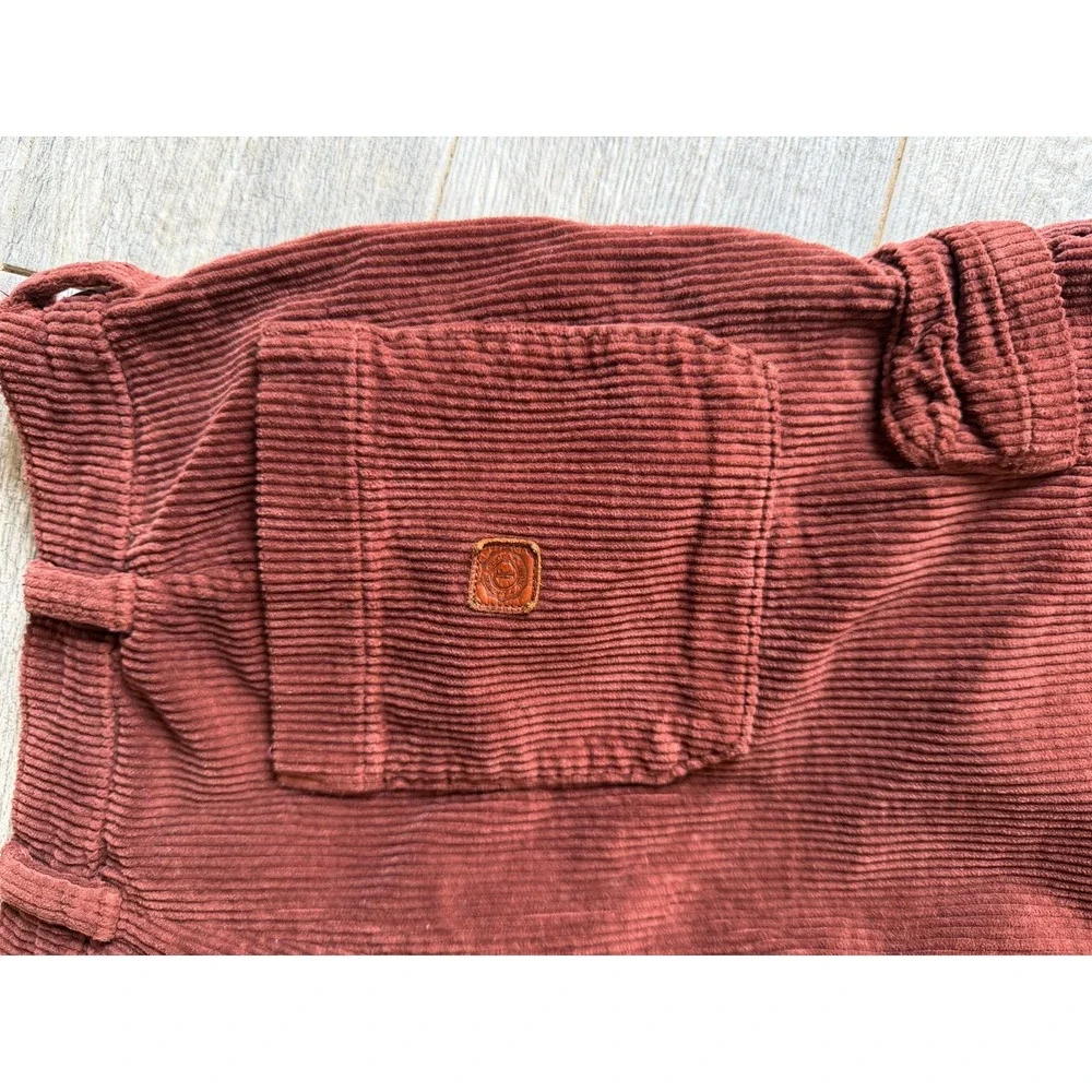 American Eagle Tru Kolors Cargo Pants Mens 30x32 Corduroy 30 x 32 Wide Wale